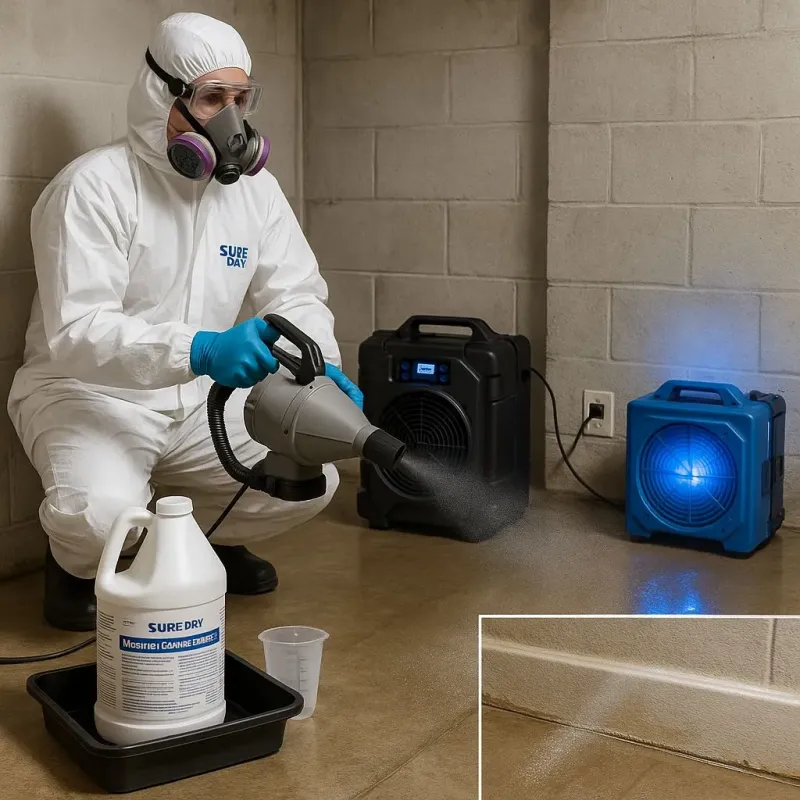 Sanitization and Odor Removal process in Elgin, OR