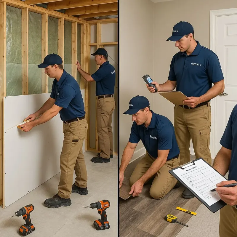 Repairs and Reconstruction process in Elgin, OR